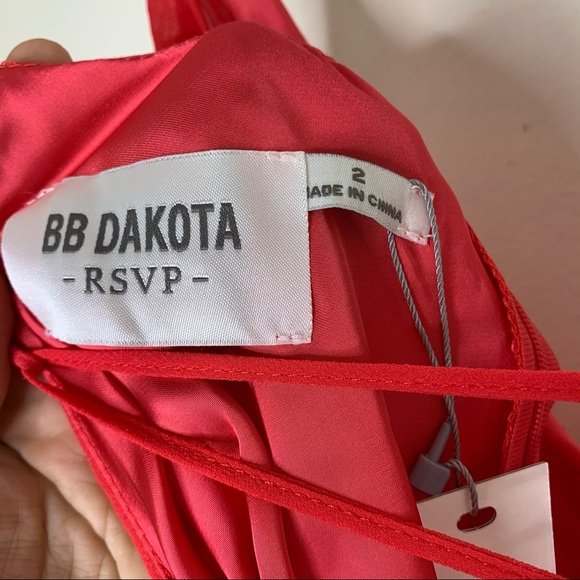 BB Dakota RSVP Strappy Maxi Dress Gown V Neck New - Picture 9 of 13